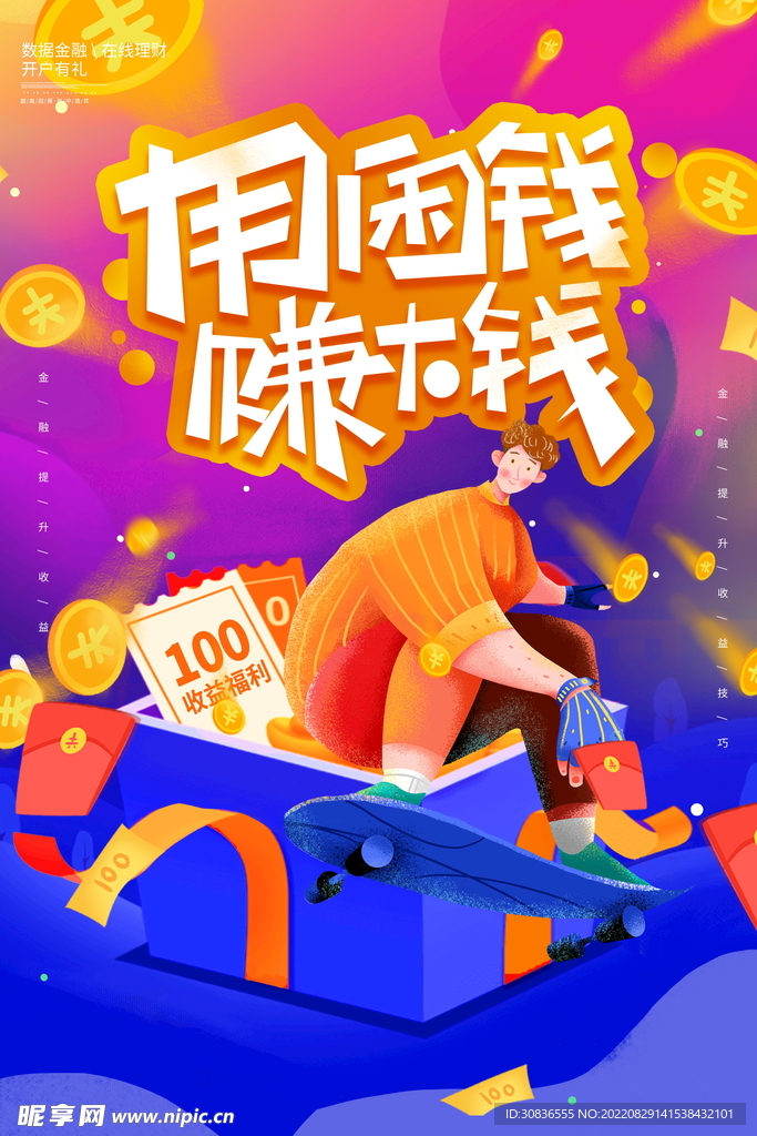 投资理财海报