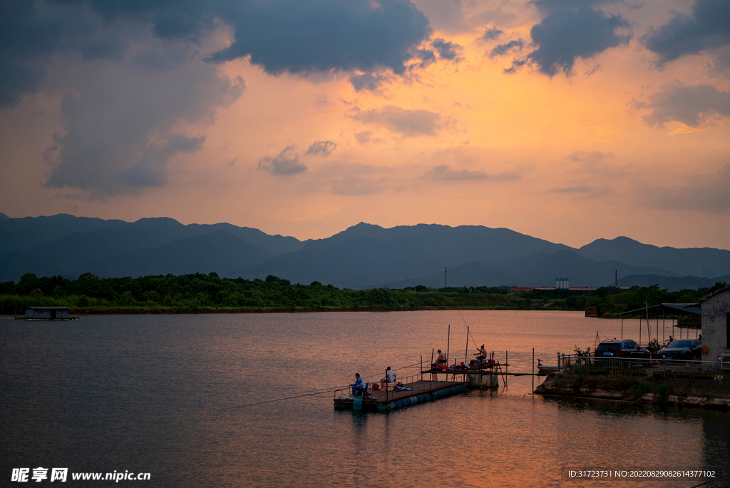晚霞 夕阳