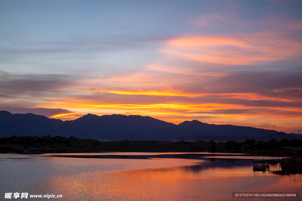 晚霞 夕阳