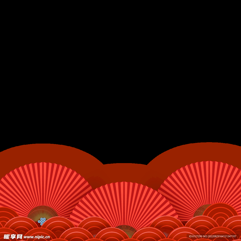  扇形边框 