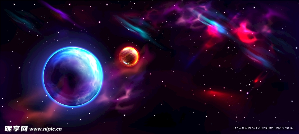 深邃深色背景星空宇宙背景