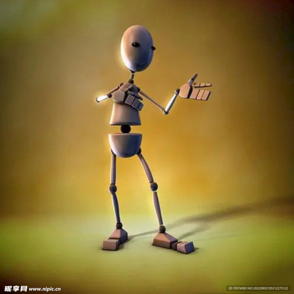 C4D模型火柴人
