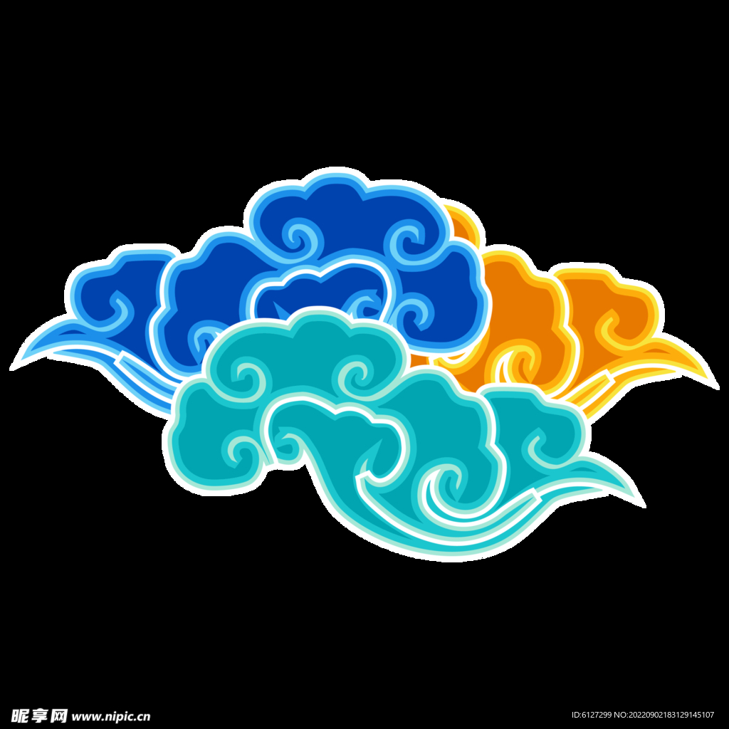 中国风祥云 