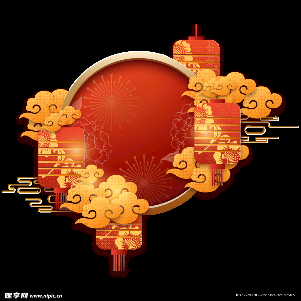 中国风祥云 