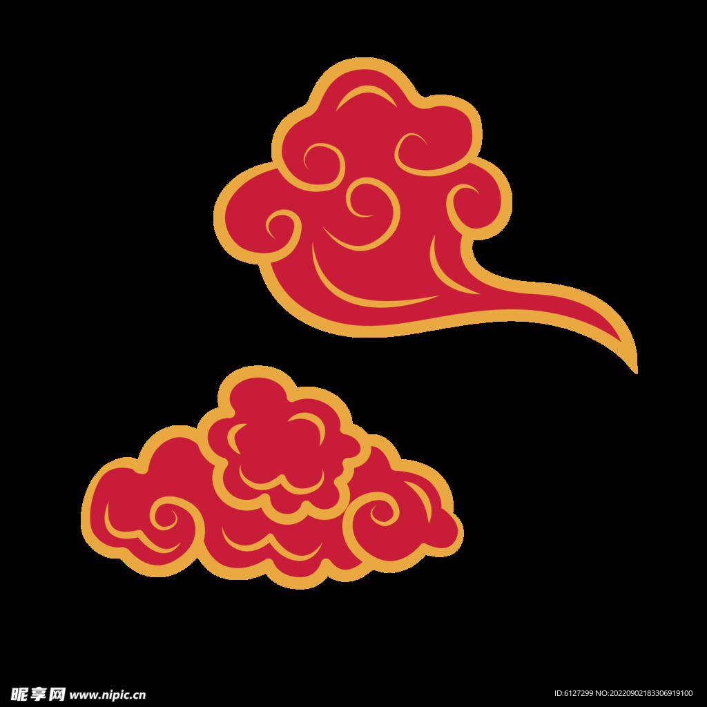 中国风祥云  