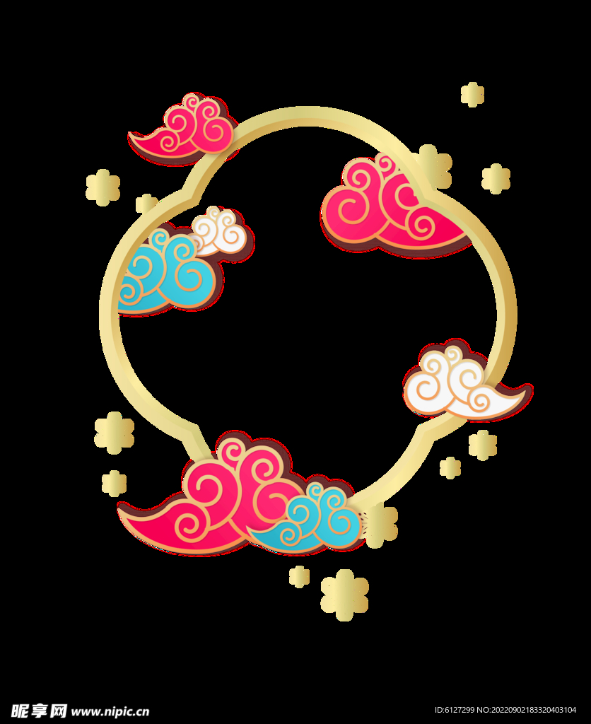 中国风祥云 