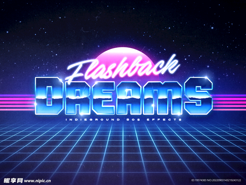 儿童重金属炫酷复古怀旧梦幻经典