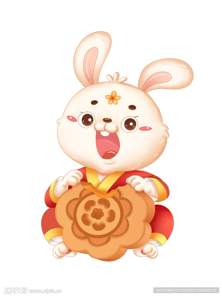 中秋节兔子