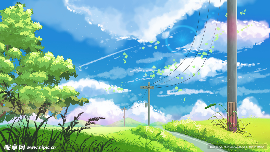 小清新简约创意海报图片