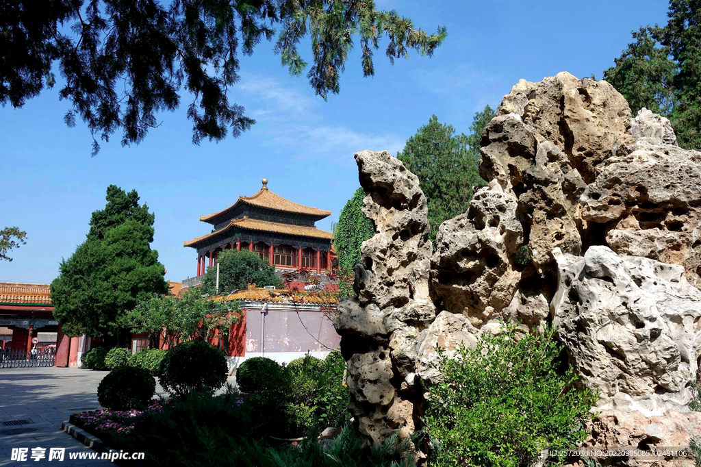 北京故宫御花园