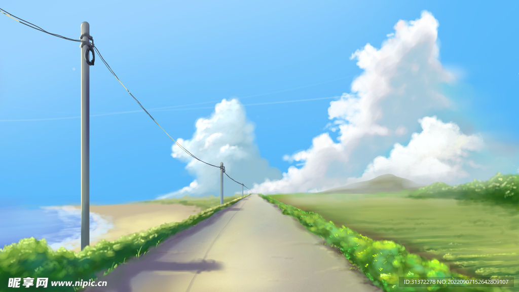 小清新简约创意海报图片