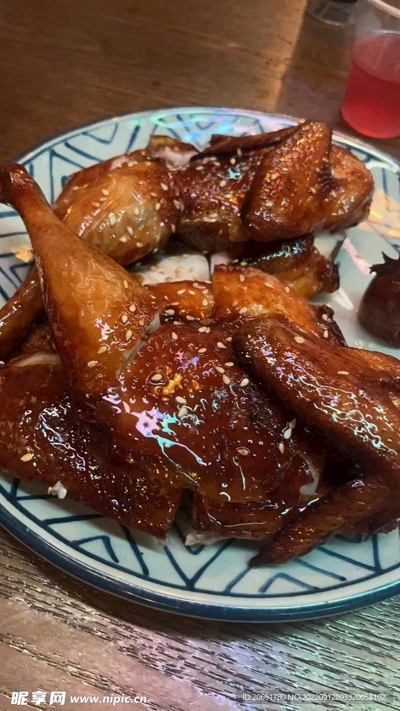 蜜汁烧鸡
