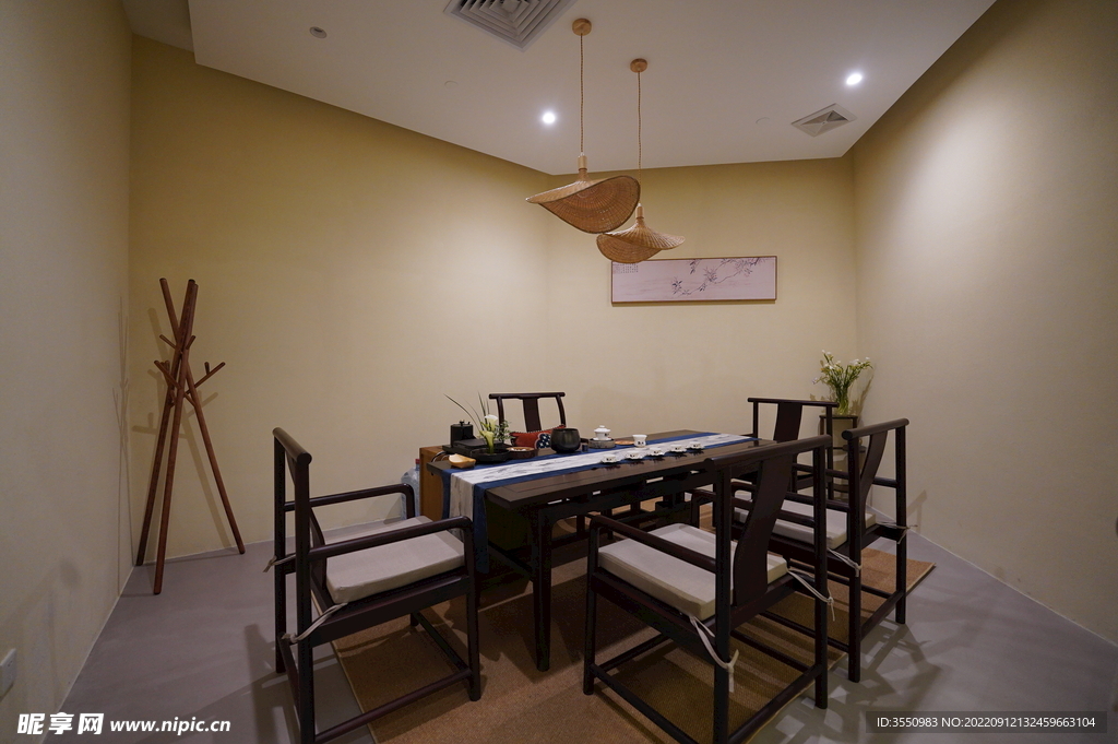 茶室 茶桌 室内