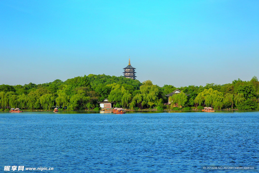 杭州西湖风景