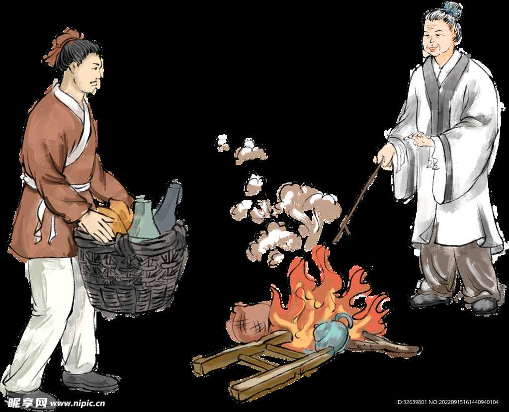 古代人送穷神