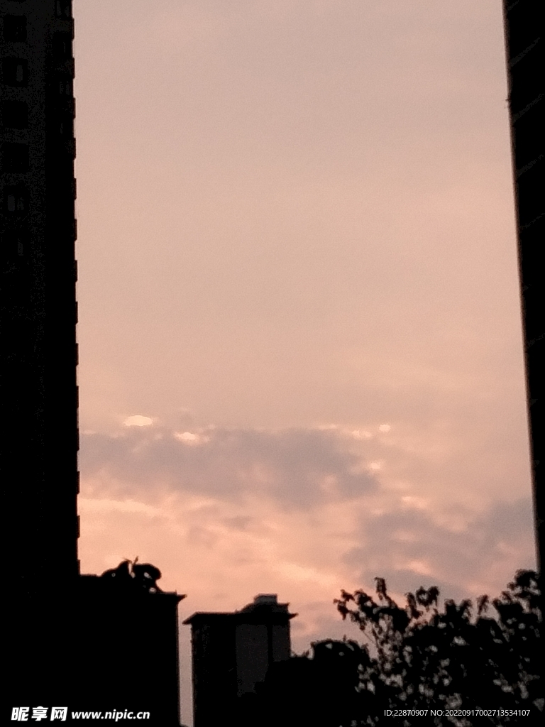 晚霞