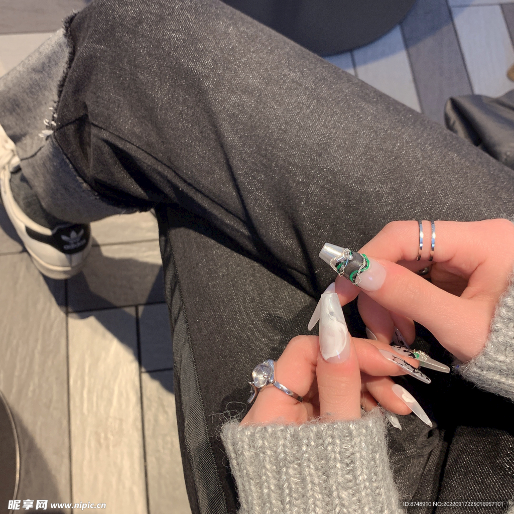 高清美甲图 