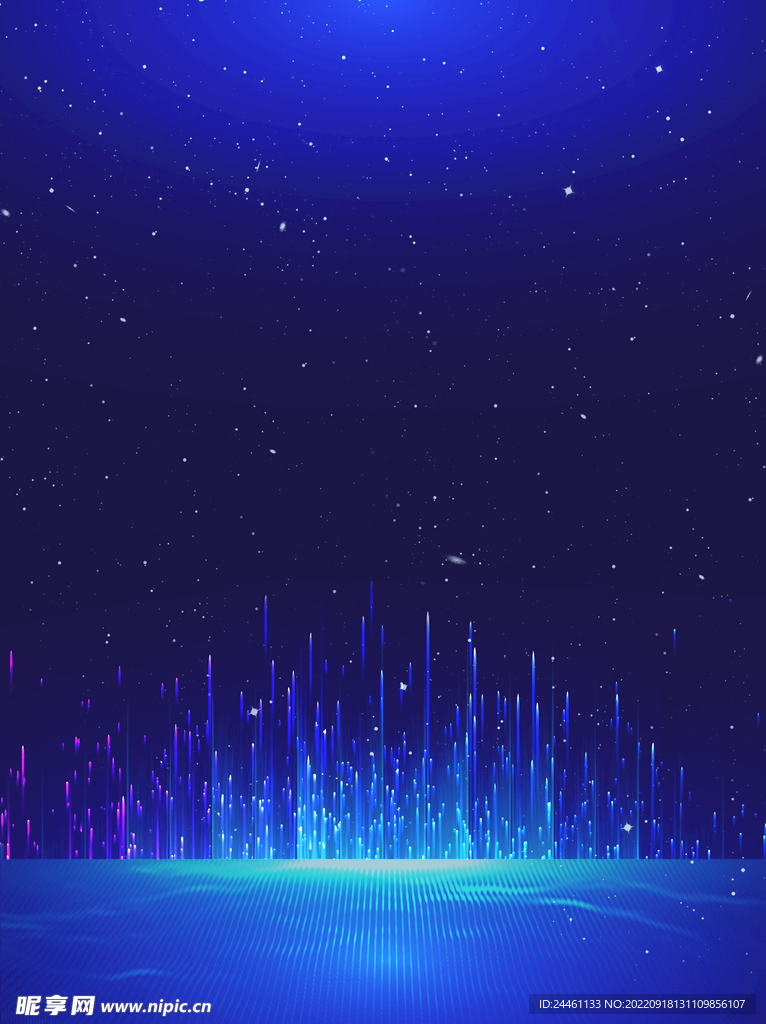 蓝色背景