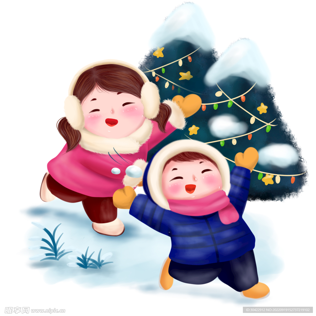 冬季圣诞节日