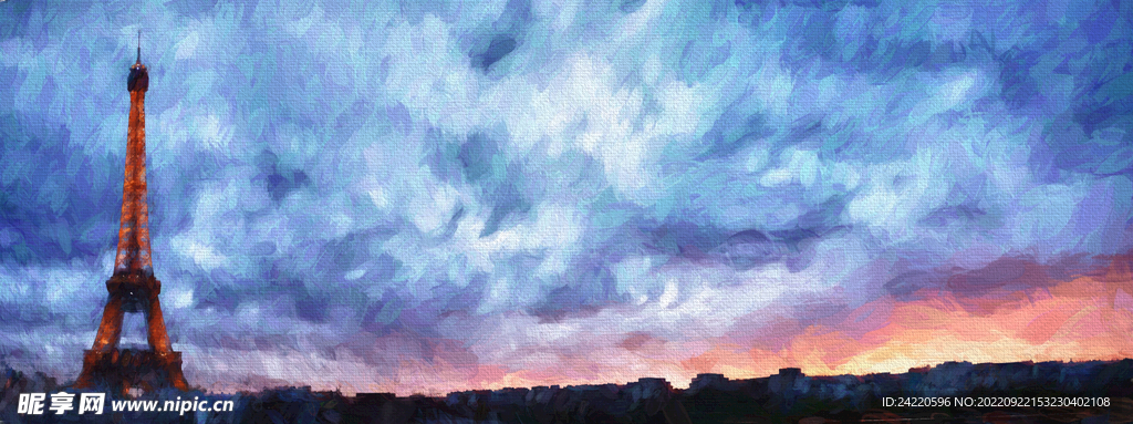 水彩画