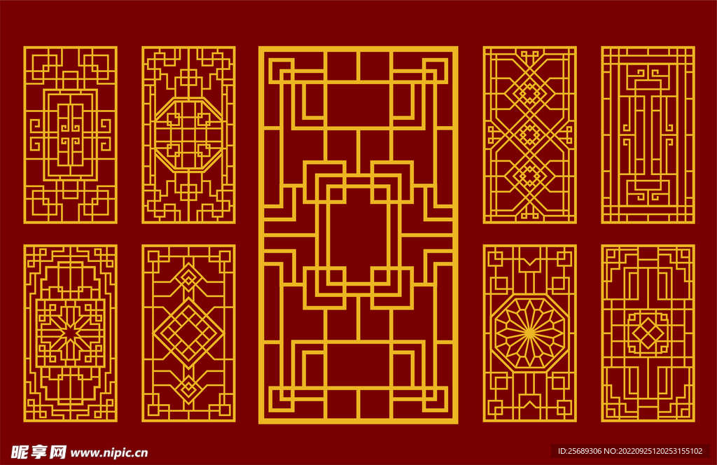 传统底纹