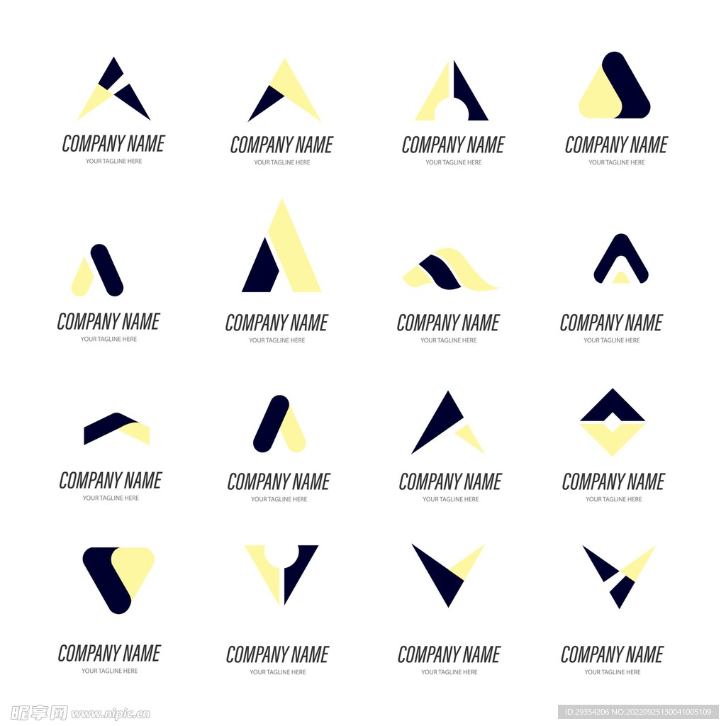 大气企业LOGO设计图片