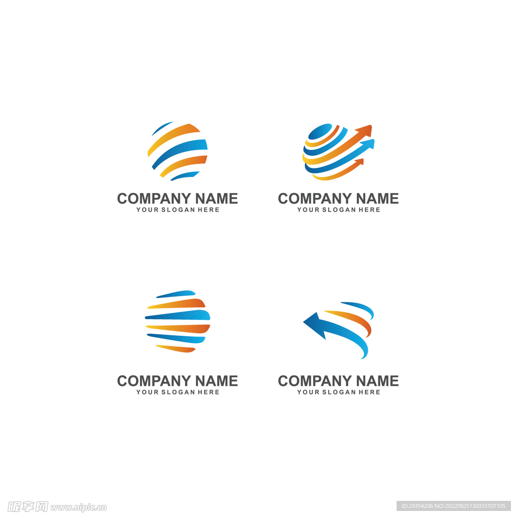 大气企业LOGO设计图片