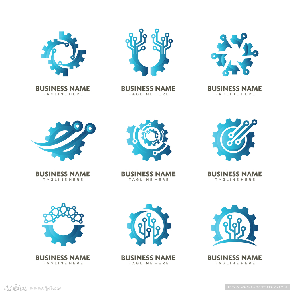 大气企业LOGO设计图片