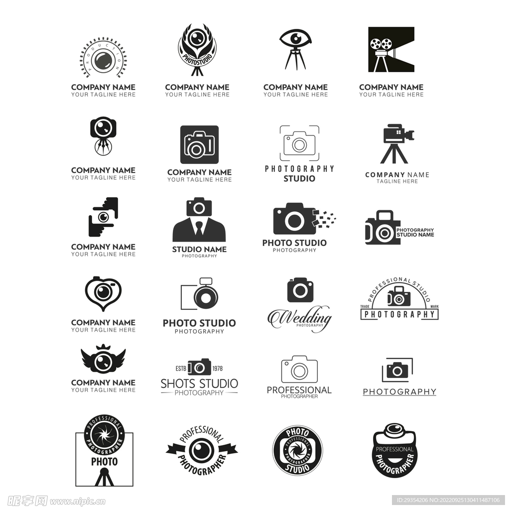 手绘复古相机图片