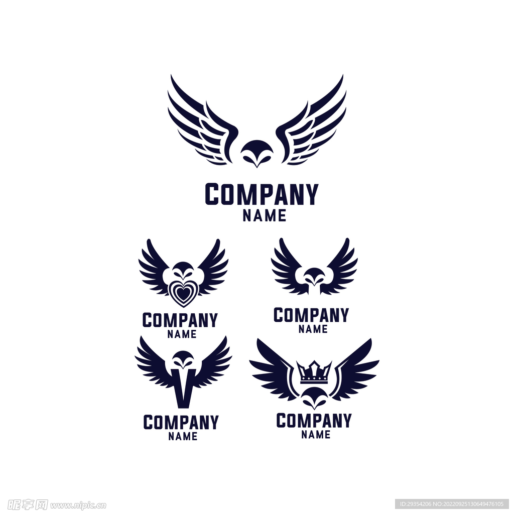 猫头鹰标志图片