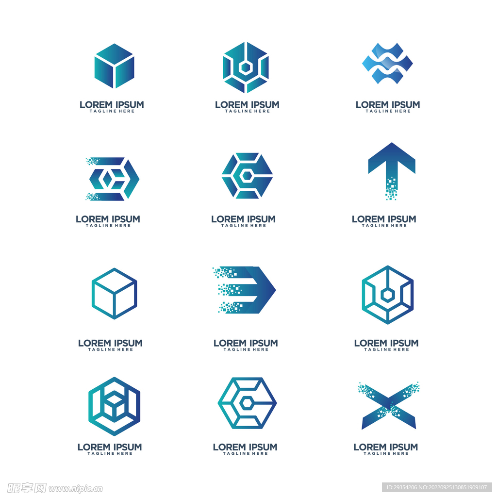 大气企业LOGO设计图片