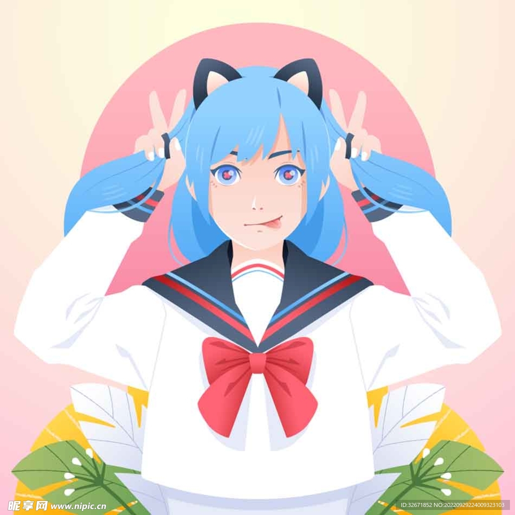 调皮女孩
