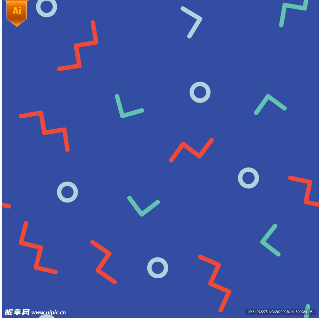 简约几何纹理