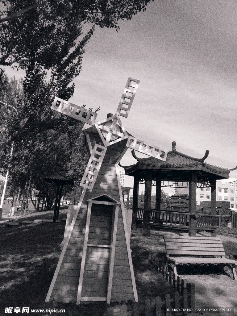 风车景观