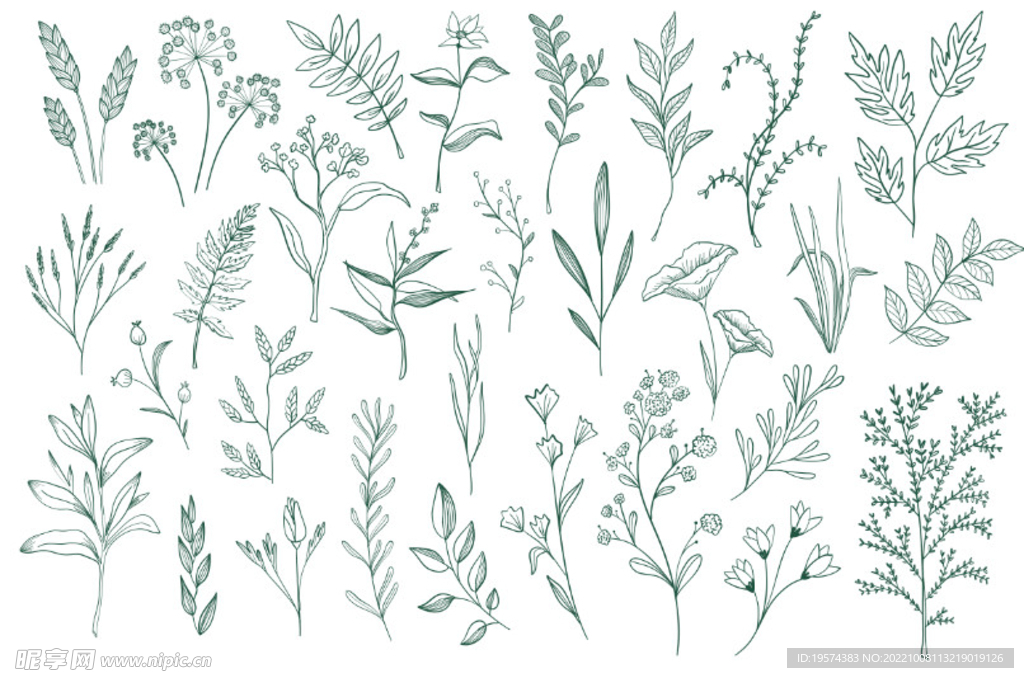 手绘淡雅小清新