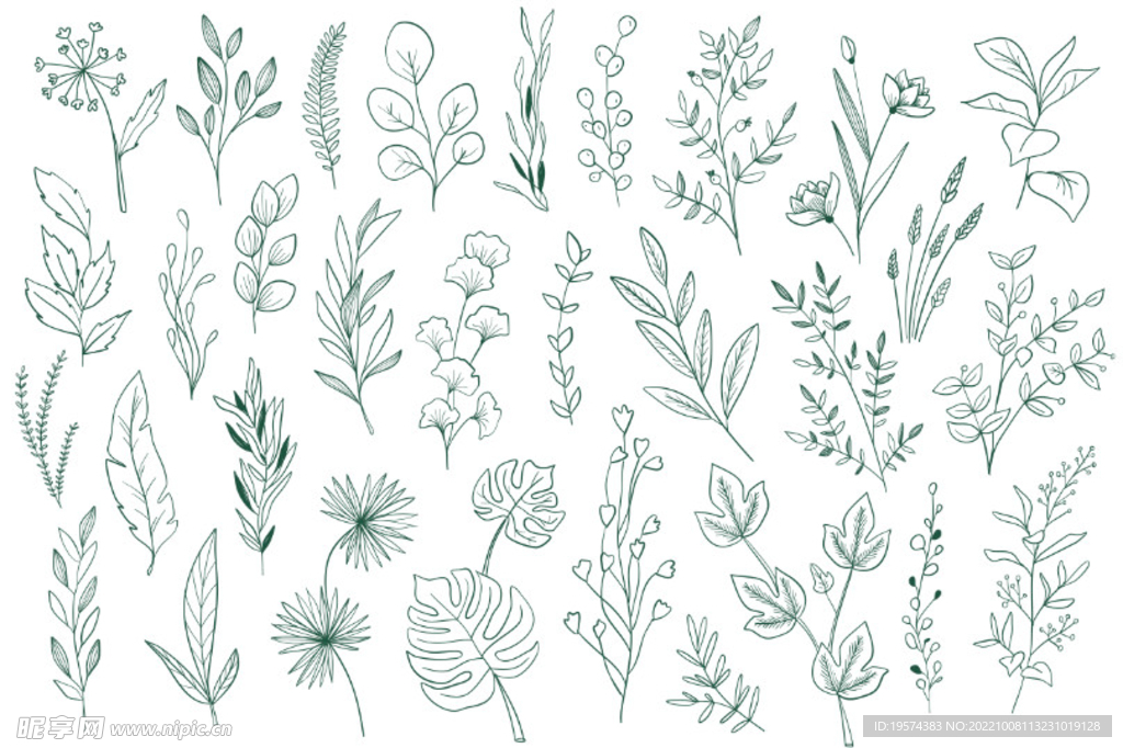 手绘淡雅小清新