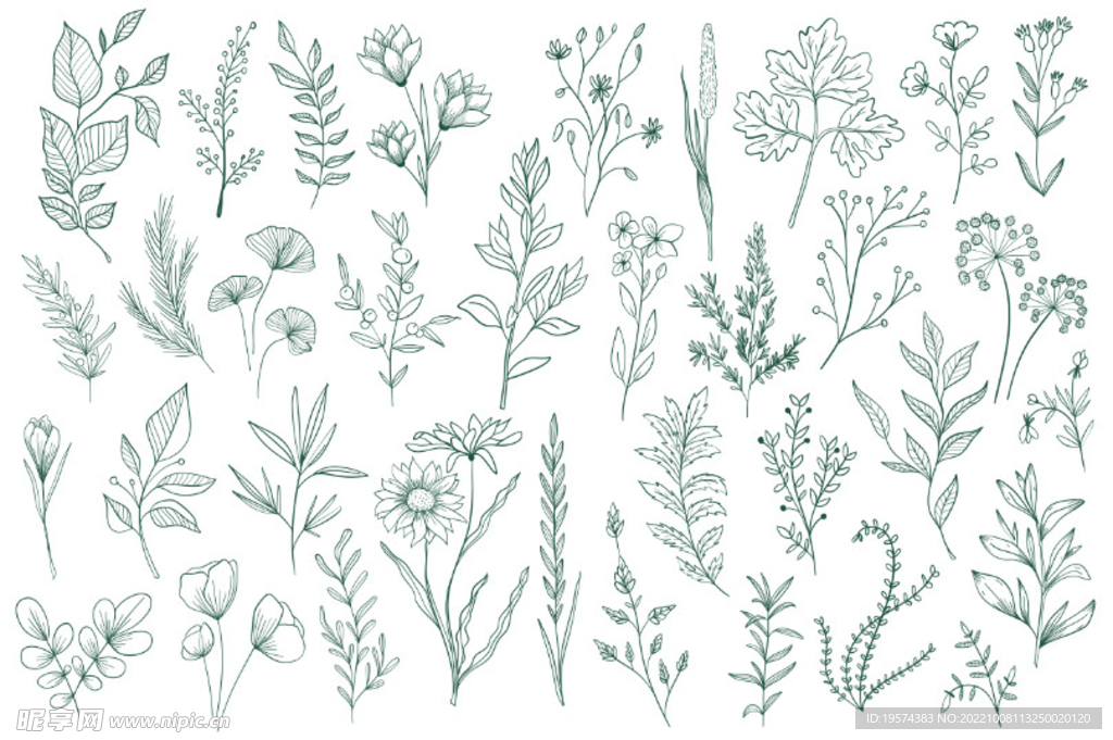 手绘淡雅小清新