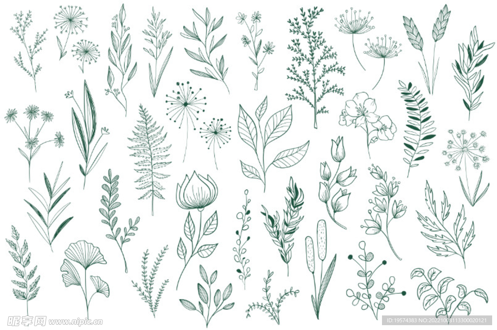 手绘淡雅小清新