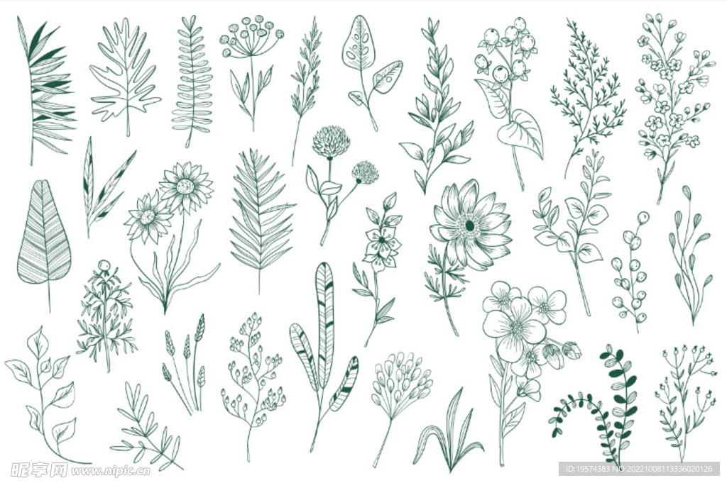 手绘淡雅小清新