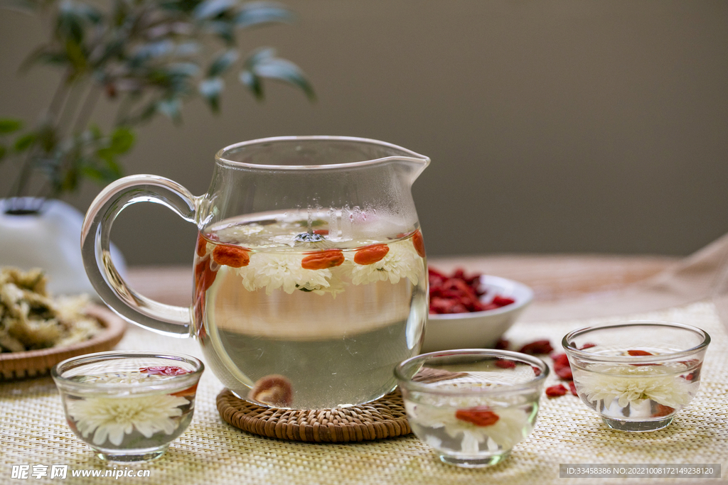 枸杞菊花茶茶饮