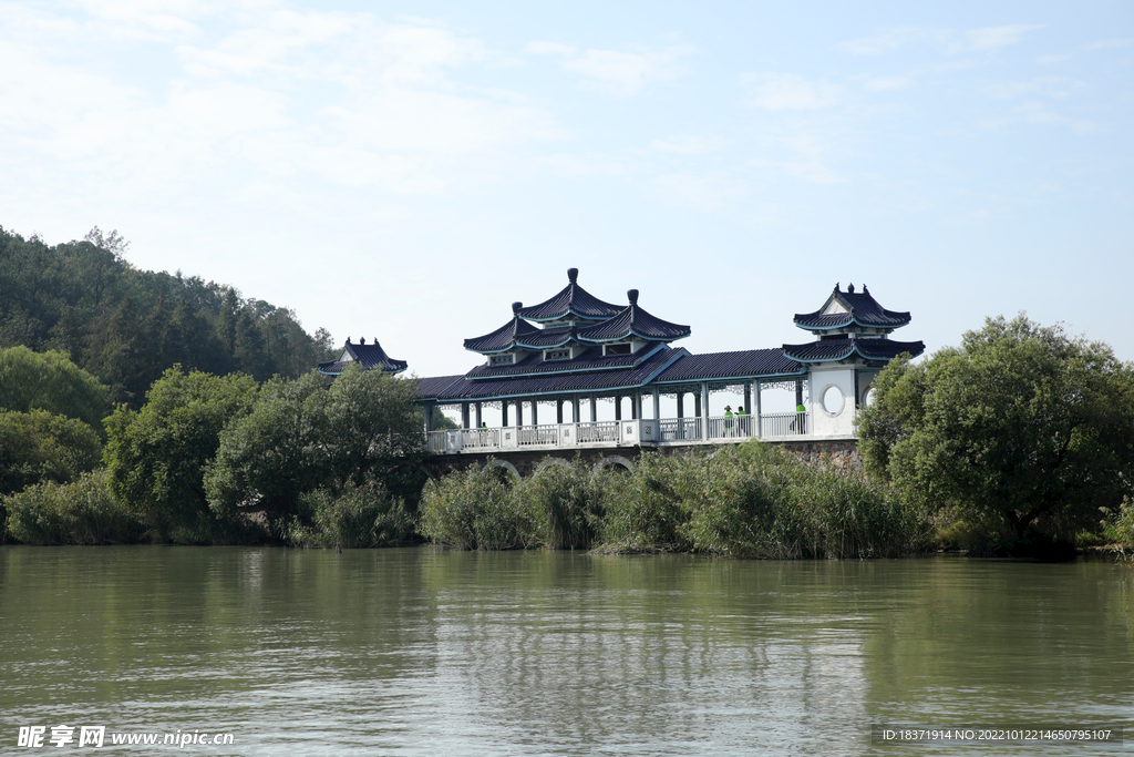 无锡鼋头渚三山风光