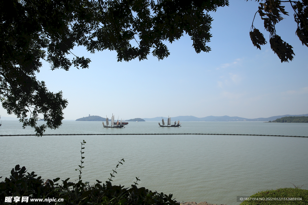 无锡鼋头渚三山风光