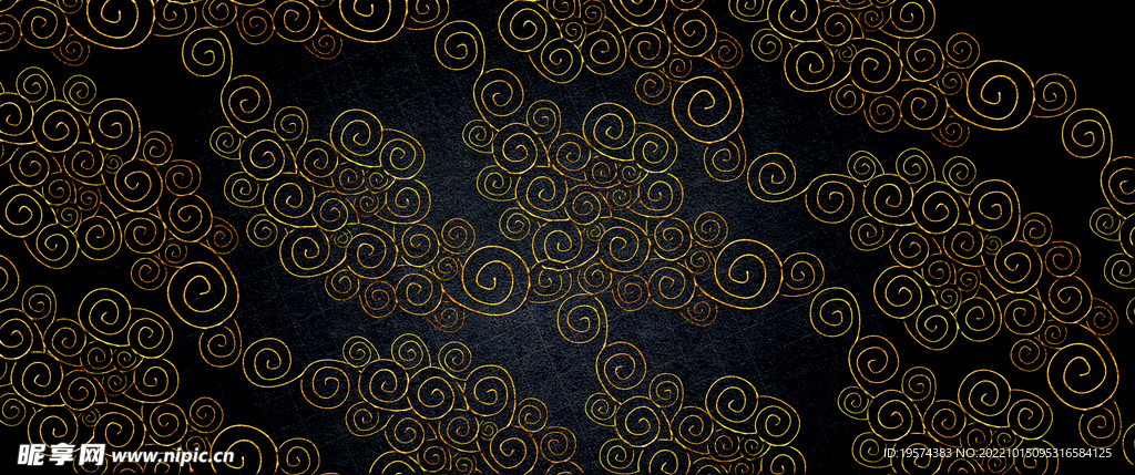 传统中式花纹纹理