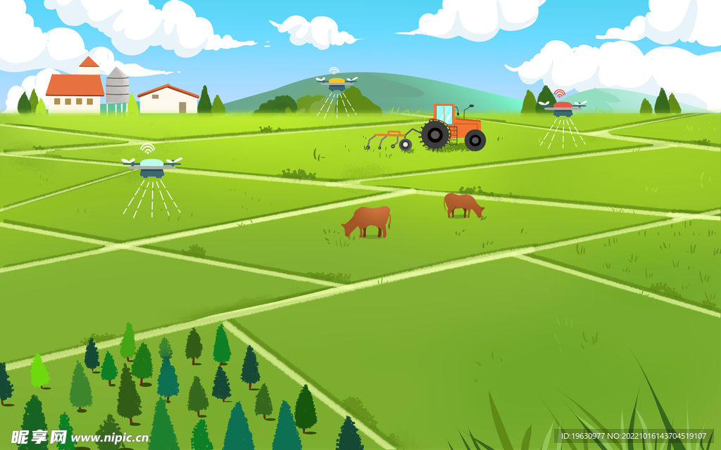 乡村智慧农场插图