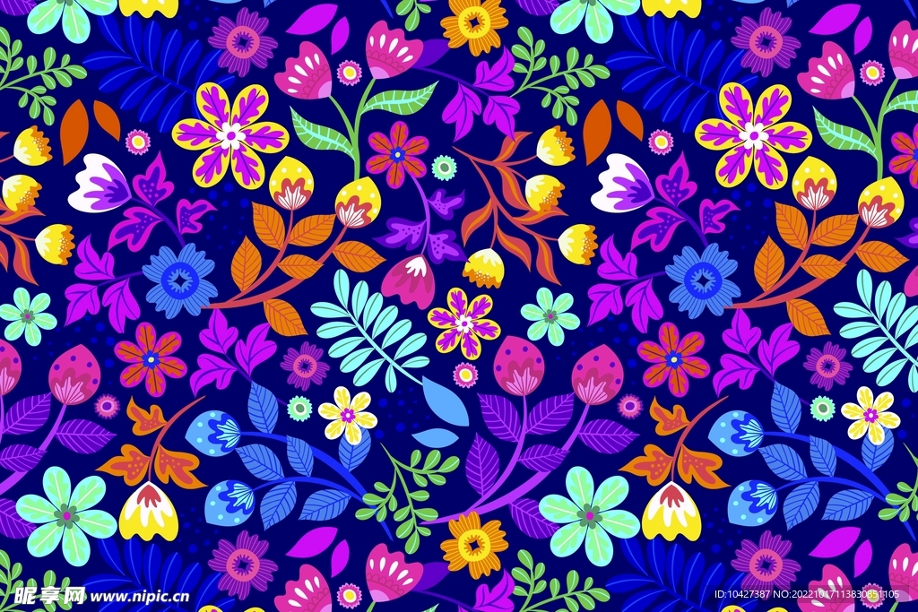 卡通花