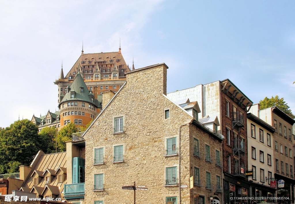 加拿大魁北克风光