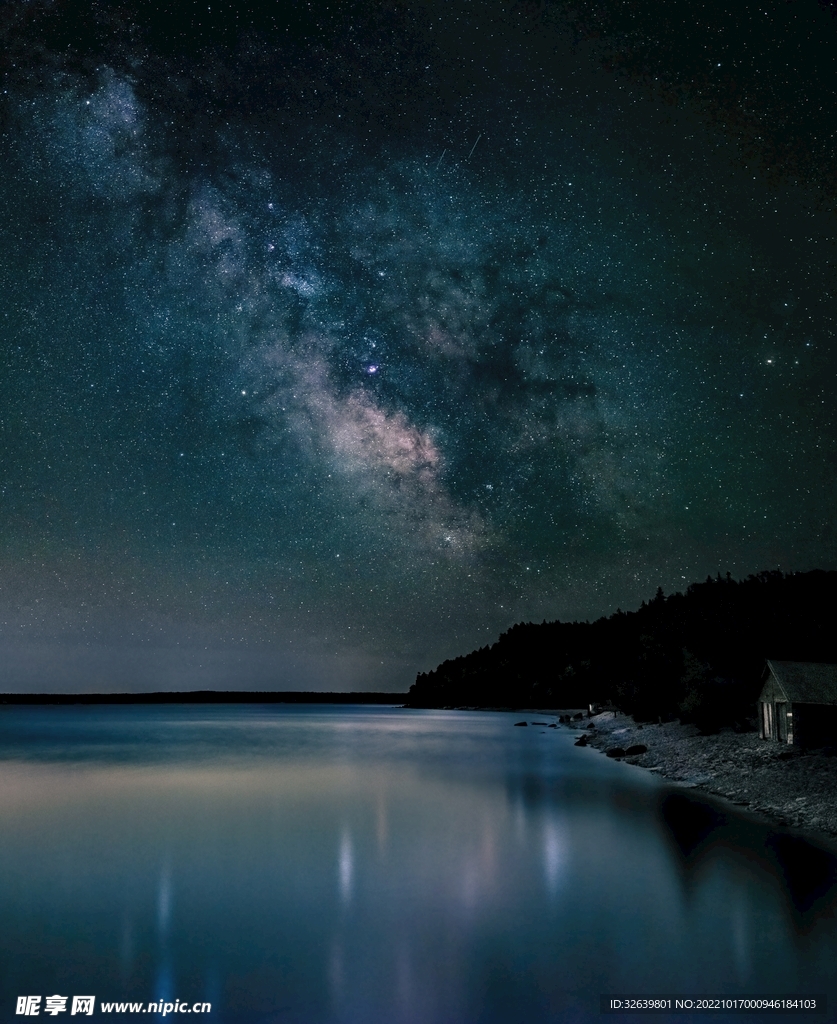 海边星空