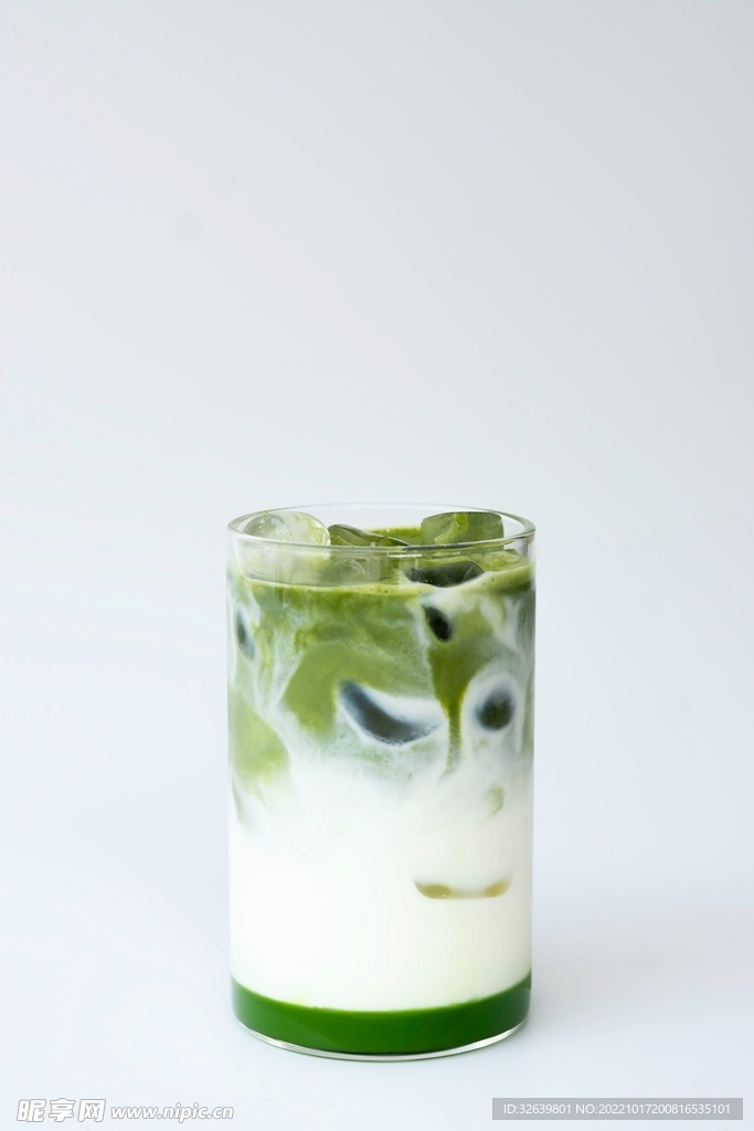 抹茶牛奶