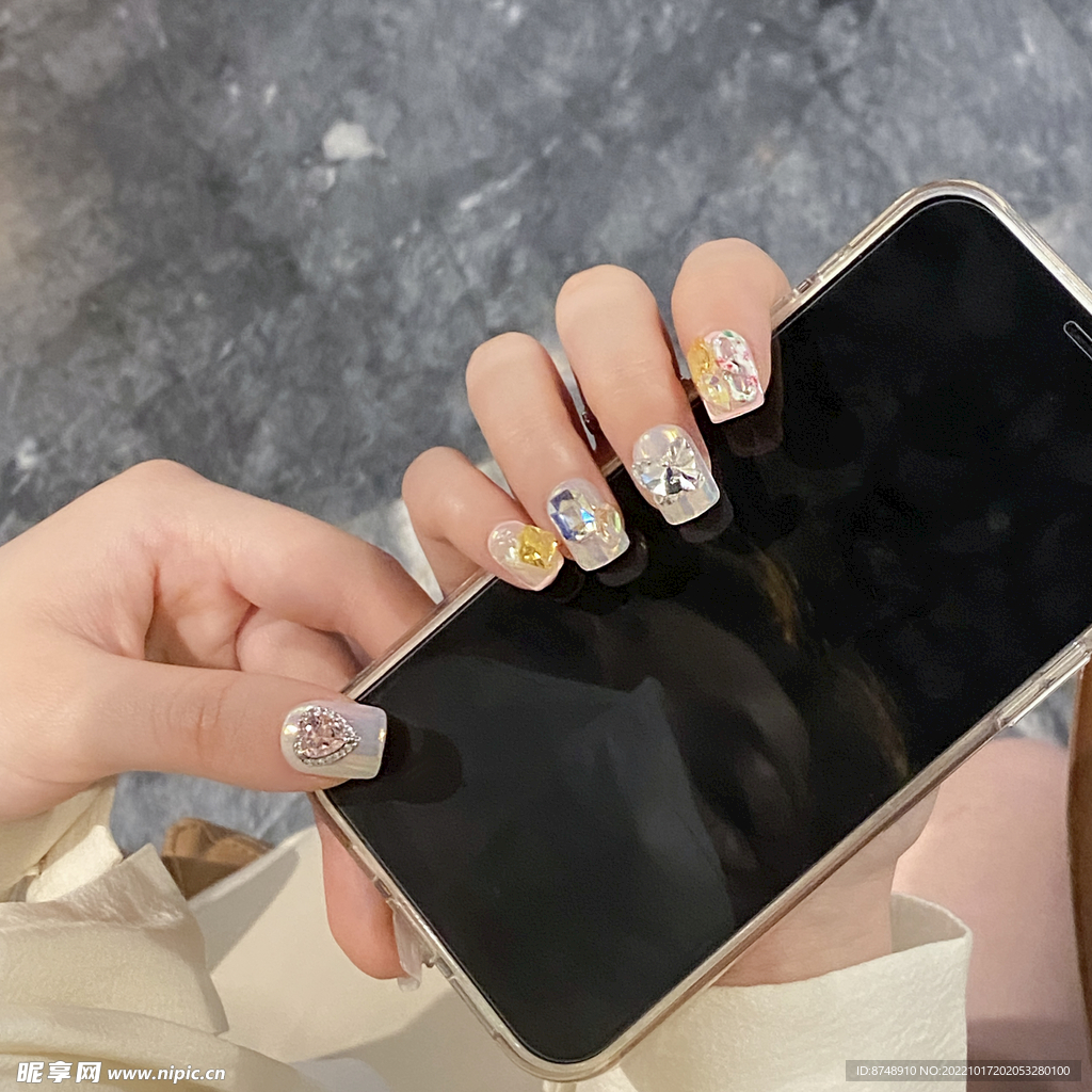 高清美甲图