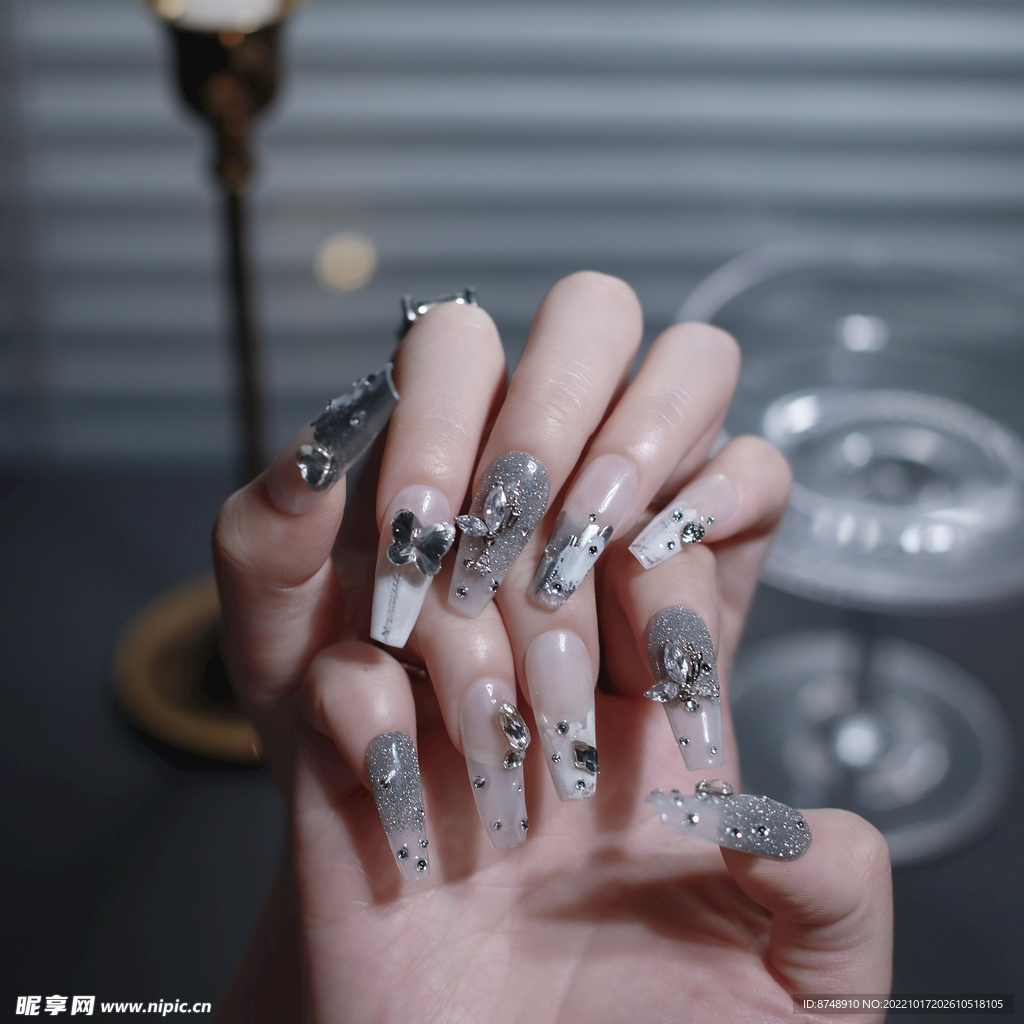 高清美甲图